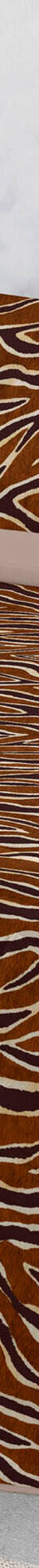Couvre-lit matelassé imprimé Zebra (chocolat) Couvre-lit matelassé imprimé Zebra (chocolat)